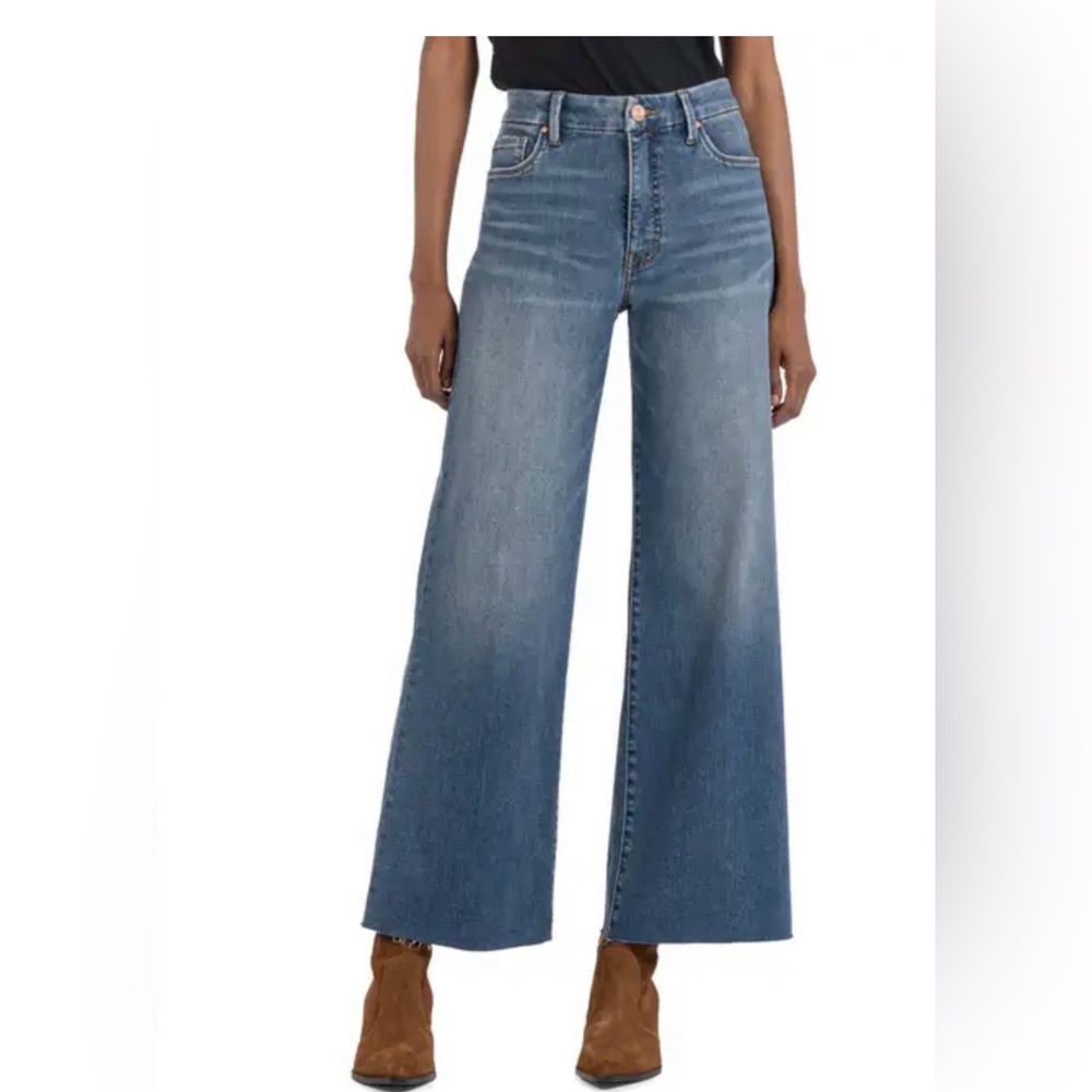 Kut from the Kloth High-Rise Wide Leg Jean